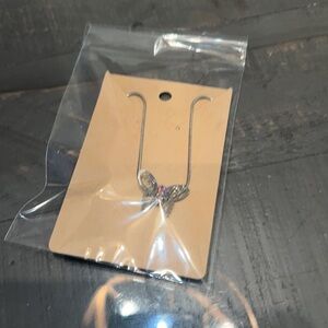 Sparkling‎ Butterfly Charm Bolo Bracelet Silver Tone Adjustable